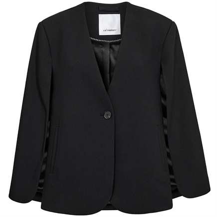 Co'couture Vola Cape Button Blazer