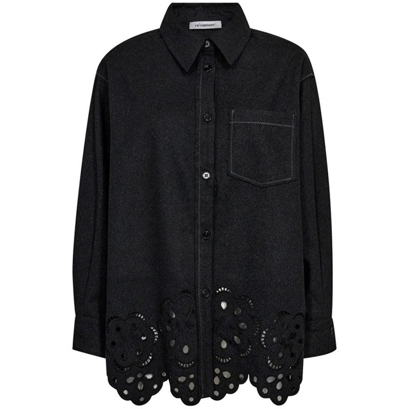 Co\'couture Warren Wool Skjorte