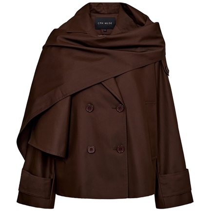 Copenhagen Muse Coral Scarf Jakke