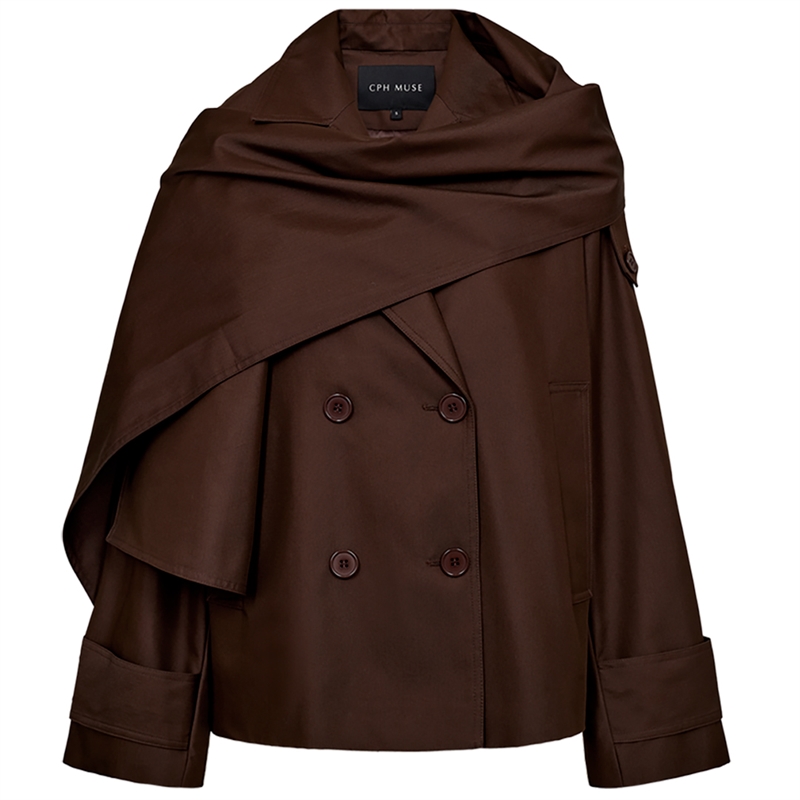 Copenhagen Muse Coral Scarf Jakke