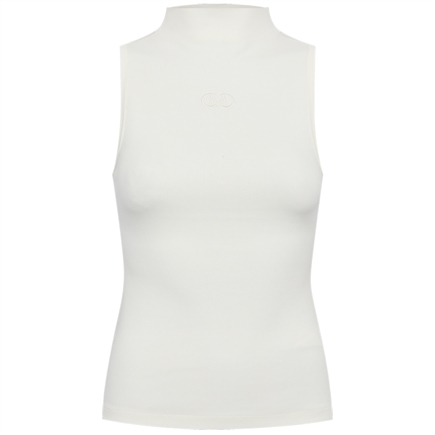 Copenhagen Muse Siv Embroidered Logo Top