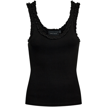 Copenhagen Muse Siv Flounces Top