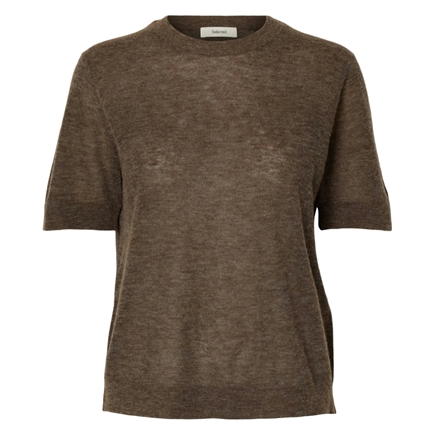 Selected Femme Shirley 2/4 Knit O-neck Strik