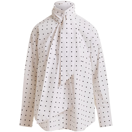 Essentiel Antwerp Imoverit Pussy Bow Skjorte