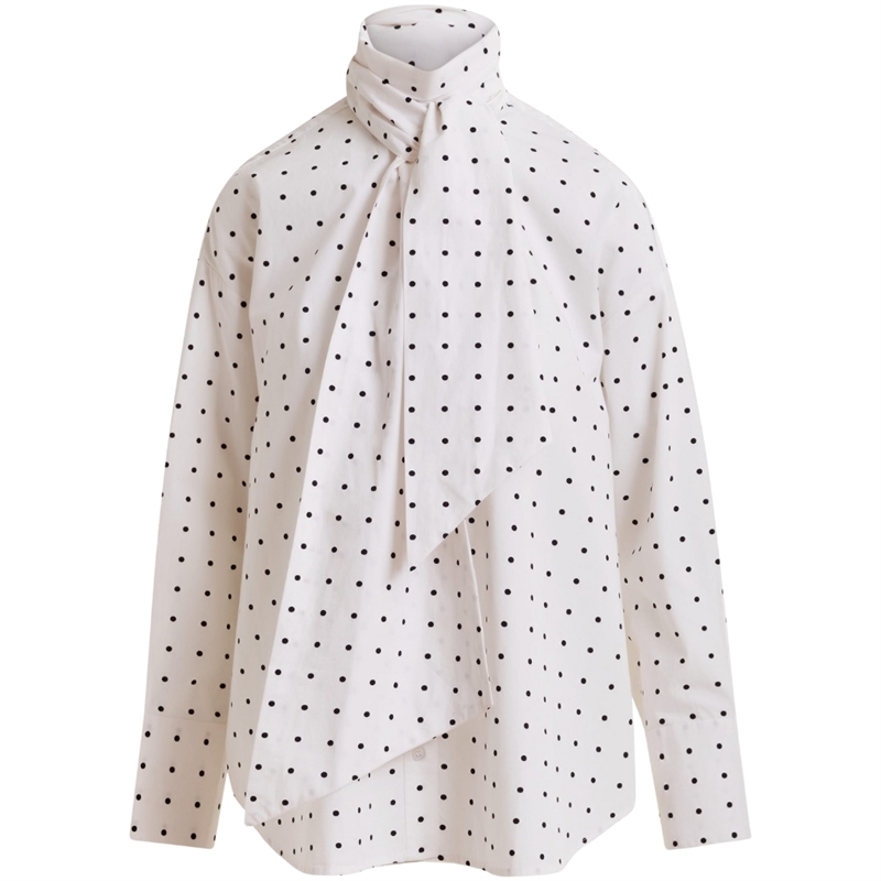 Essentiel Antwerp Imoverit Pussy Bow Skjorte