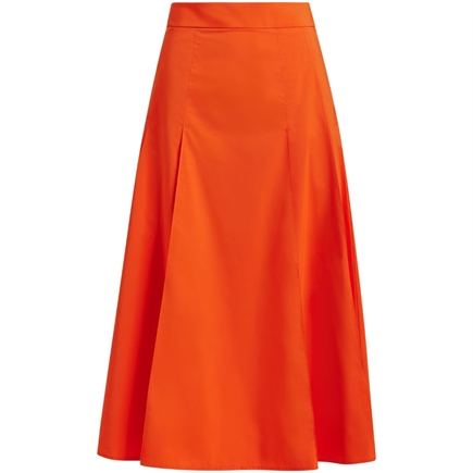 Essentiel Antwerp Jaelyn Deep Pleat Midi Nederdel