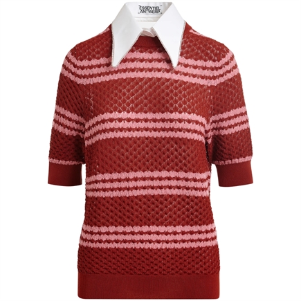 Essentiel Antwerp Jantasy Pullover With Collar Strik