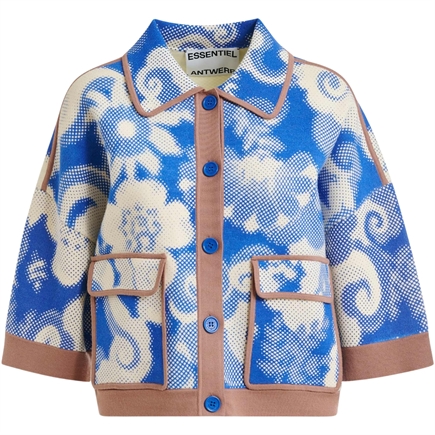 Essentiel Antwerp Joly Printed Knit Jakke