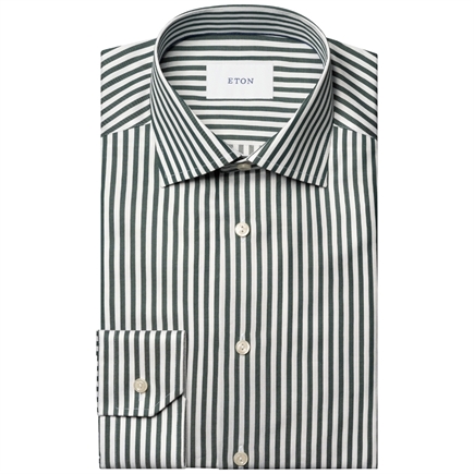 Eton Bengal Striped Signature Twill Contemporary Skjorte