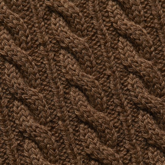 Eton Cable Wool Scarf