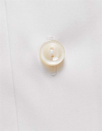 Eton Poplin Slim Skjorte - White | Coaststore.dk
