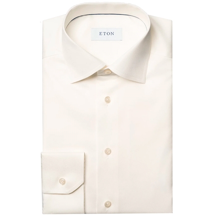 Eton Solid Signature Twill Skjorte