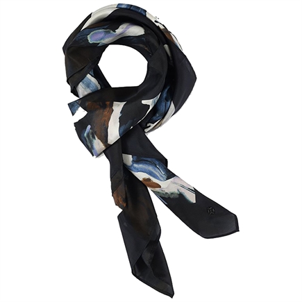 Gustav Allis Printed Silk Tørklæde