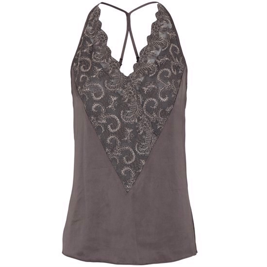 Gustav Cassie Strap Lace Top