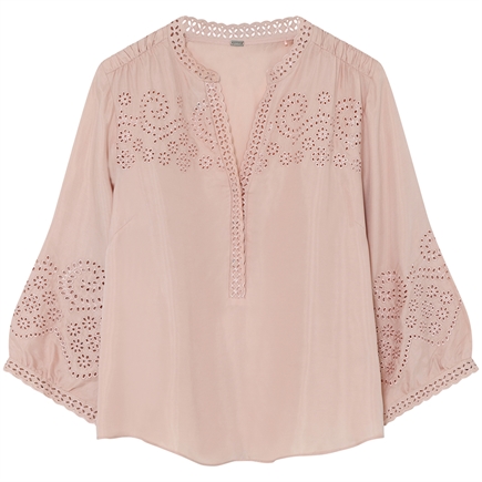 Gustav Ebell Embroidery Bluse