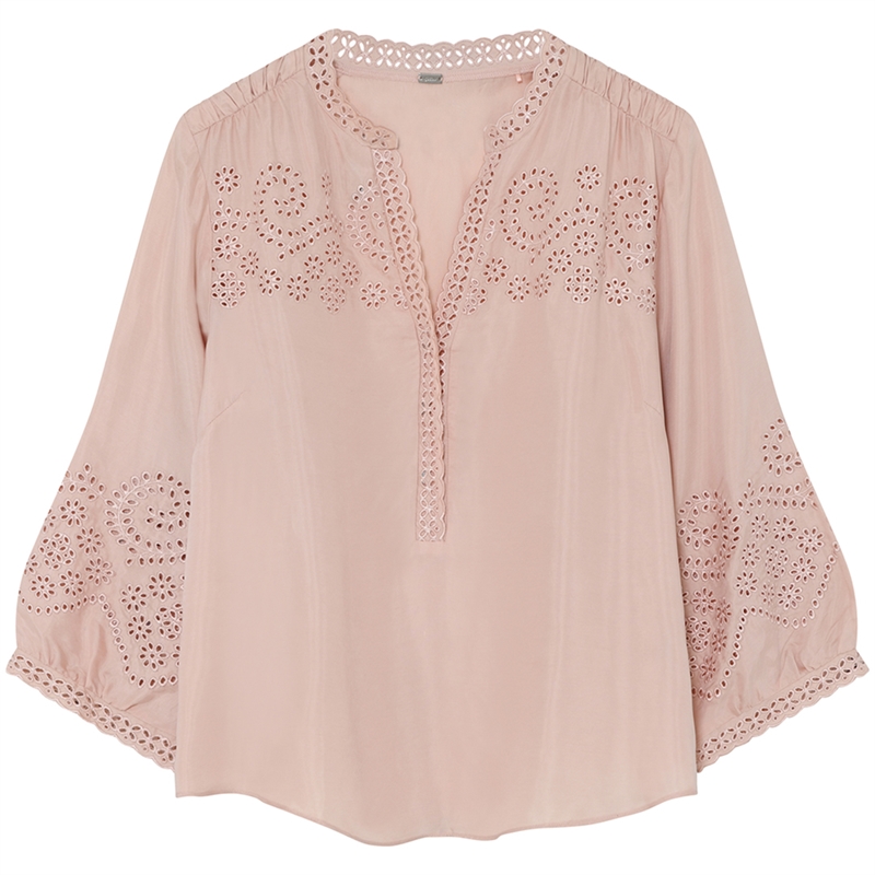 Gustav Ebell Embroidery Bluse