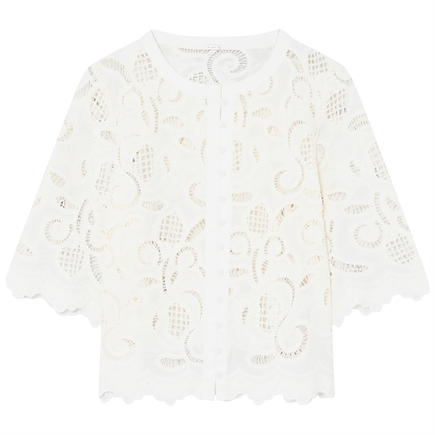 Gustav Grazia Embroidery Skjorte