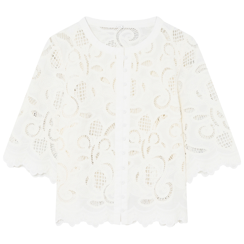 Gustav Grazia Embroidery Skjorte