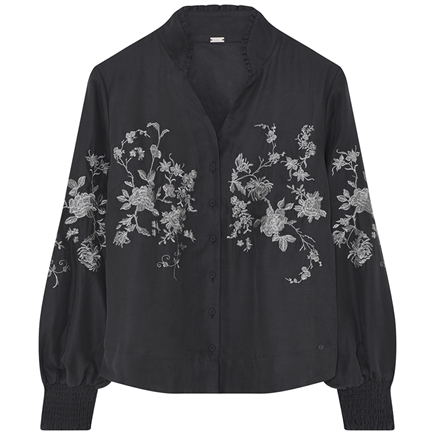 Gustav Naja Embroidery Skjorte