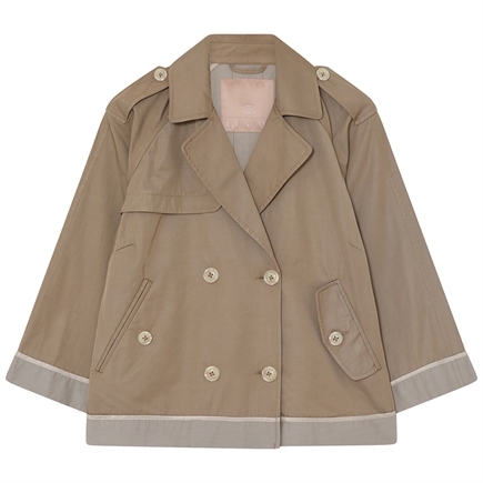 Gustav Thereza Short Trenchcoat