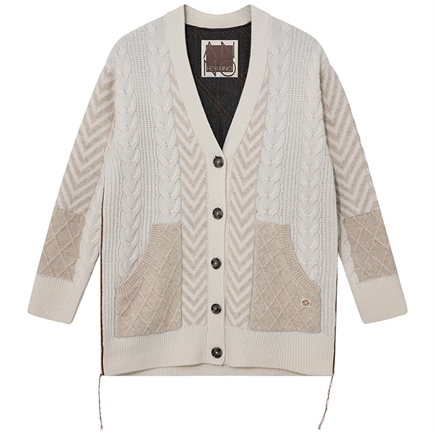 HEYANNO Grand Quilt Cardigan