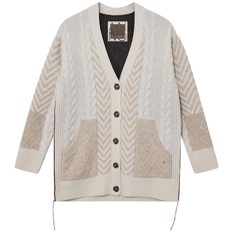HEYANNO Grand Quilt Cardigan