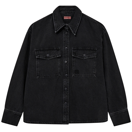 HEYANNO Nice Drapy Denimskjorte