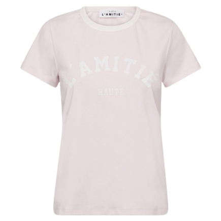 Haute L'amitie Neckline Logo T-shirt 
