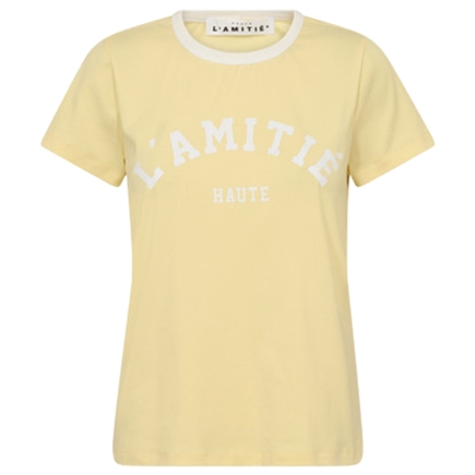 Haute L'amitie Neckline Logo T-shirt 