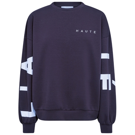 Haute L'amitié Maxi Split Logo Sweatshirt