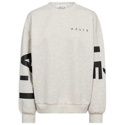 Haute L´amitié Maxi Split Logo Sweatshirt