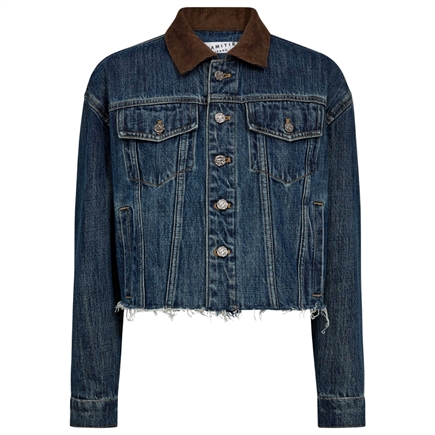 Haute L'amitié Denize Crop Denimjakke