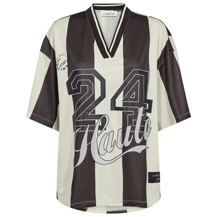 Haute L'amitie 24 SS Stripe Liga T-shirt 