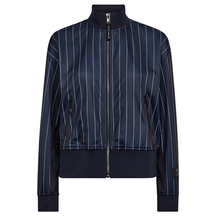 Haute L´amitié Pin Stripe Zip Sweat 