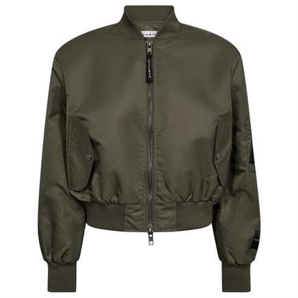 Haute L'amitie Sally Crop Bomber Jakke 