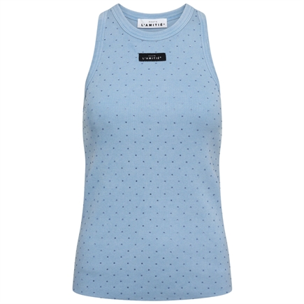 Rib Badge Acis Stone Tanktop