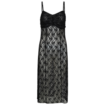 Haute L´amitié Lace Logo Strap Kjole 