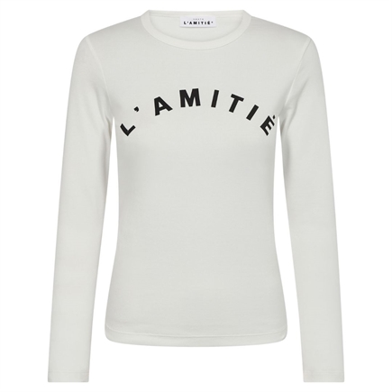 Haute L´amitié Clean LS Logo T-shirt 