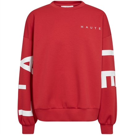 Haute L'amitié Maxi Split Logo Sweatshirt