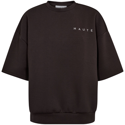 Haute L'amitié Maxi Split SS Logo Sweatshirt