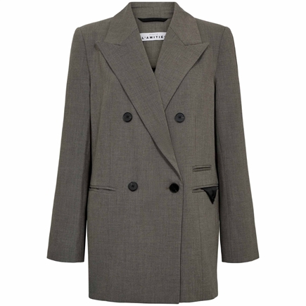 Haute L'amitié Nicole Low Triangle Blazer