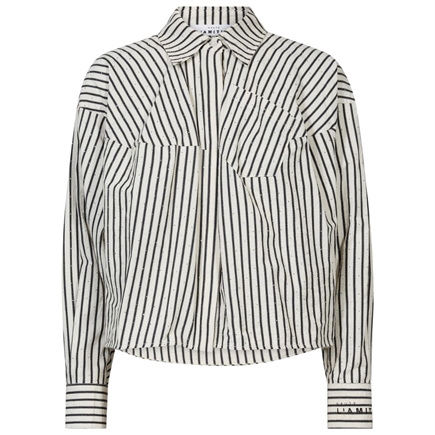 Haute L´amitié Sophie Mono Stripe Ston Skjorte 