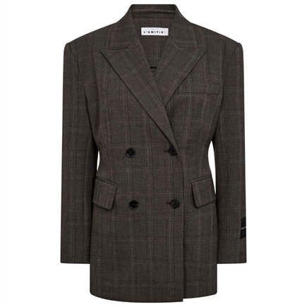 Haute L´amitié Waist Fit Check Blazer 
