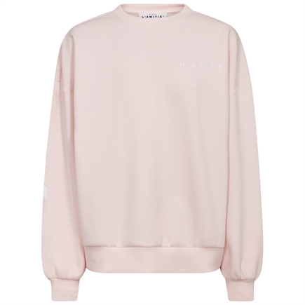 Haute L'amitié Maxi Split Logo Sweatshirt