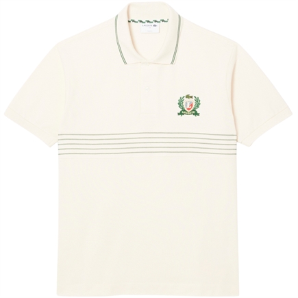 Lacoste Classic Fit Embroidered Shield Polo T-shirt