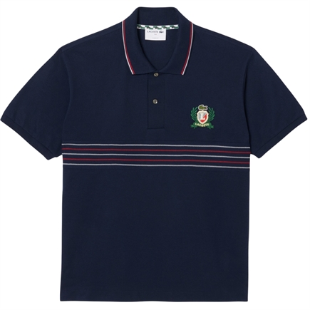 Lacoste Classic Fit Embroidered Shield Polo T-shirt