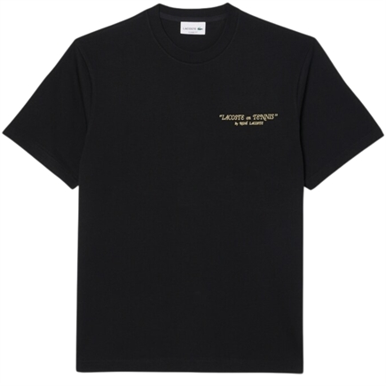 Lacoste Embroidered Cotton T-shirt