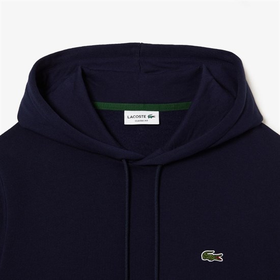  Lacoste Organic Cotton Hooded Sweatshirt