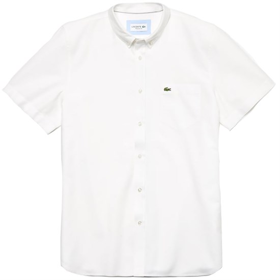 Lacoste Regular Oxford Cotton Skjorte