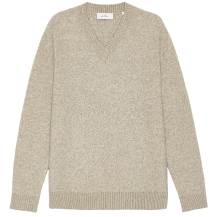 Les Deux Melange V-neck Knit Strik 